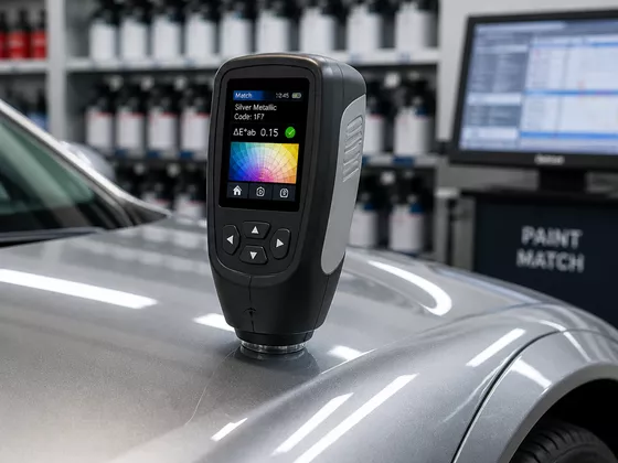 Digital spectrophotometer color matching tool at Autoline Car Body Repairs